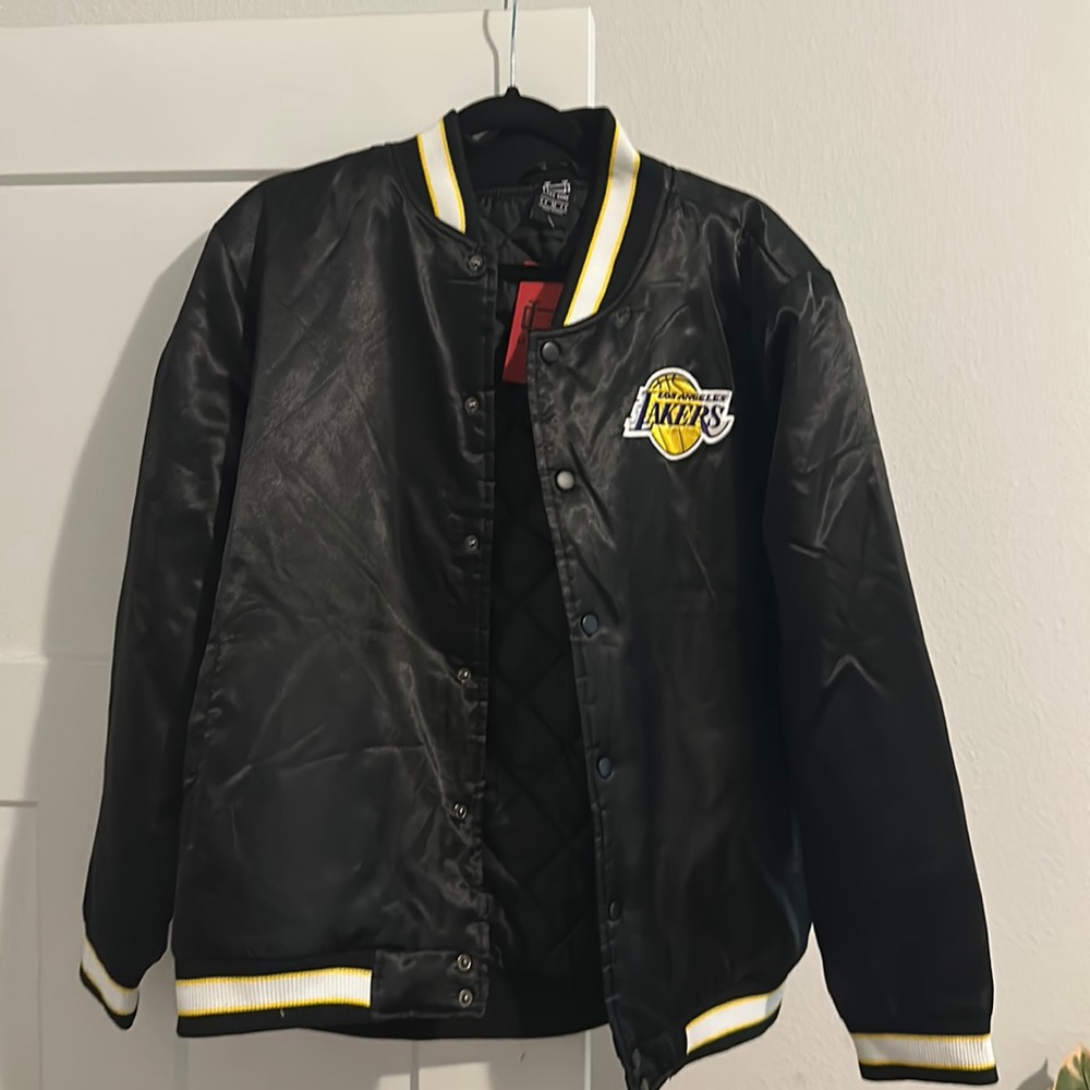 NBA Lakers Bomber Jacket - fashion nova